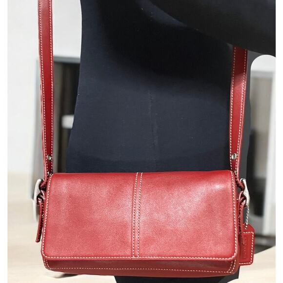 Vintage Coach 4280 Legacy Leather Mini Flap Bag - Picture 10 of 10